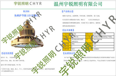 RFS3620免維護(hù)節(jié)能LED防爆燈 高效照明解決方案